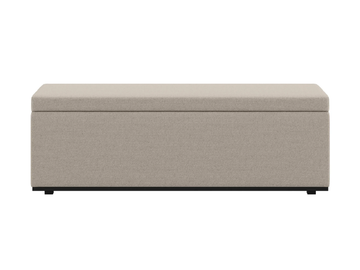 PORTO - Storage fabric bench by DÔME DECO - view 2